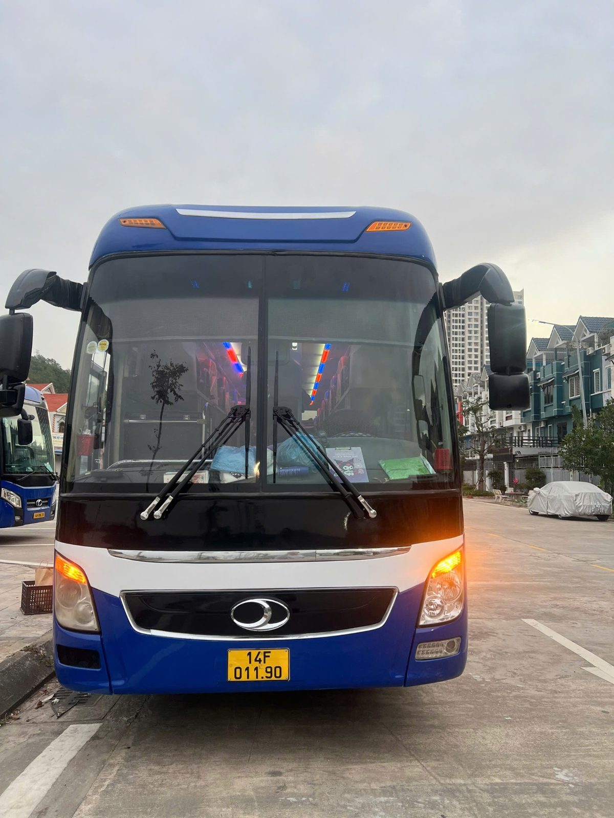 Đầu xe giường nằm của Nhà xe Cường Lan