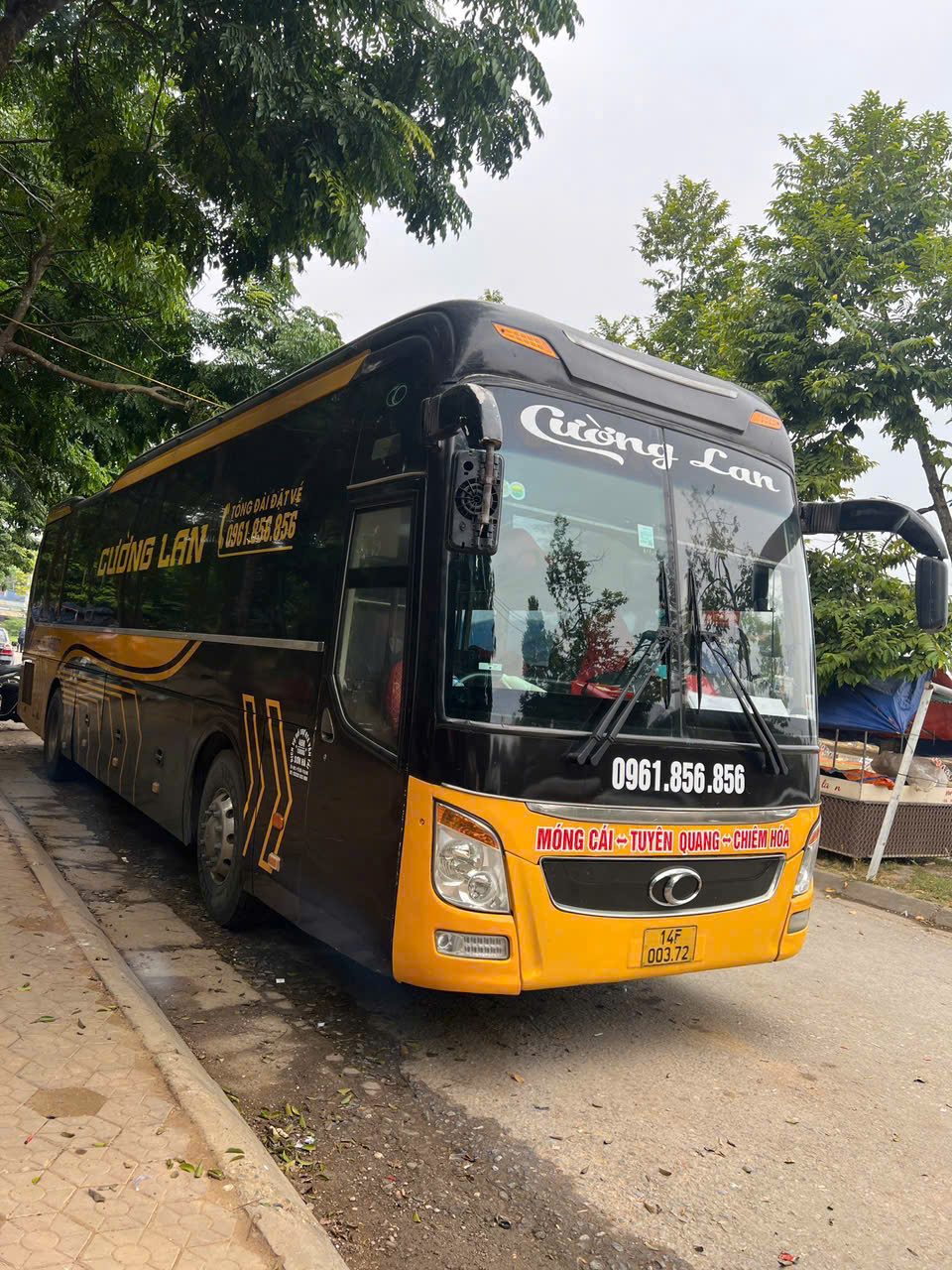 Xe Nhà xe Cường Lan tuyến Móng Cái – Tuyên Quang – Chiêm Hóa